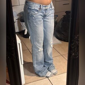 flare bootcut vintage jeans